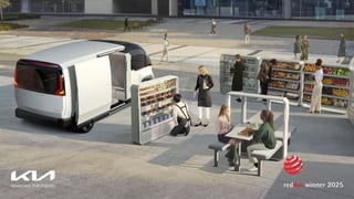 Kia conquista cinco prêmios no Red Dot Design Award 2025