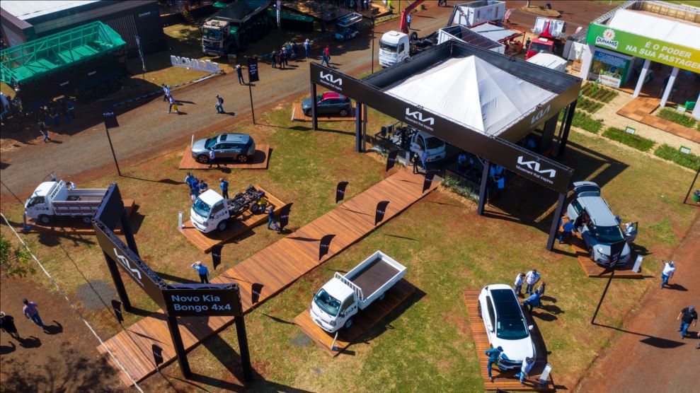 Kia leva inovação e versatilidade do Bongo K2500 4x4 à Agrishow 2024