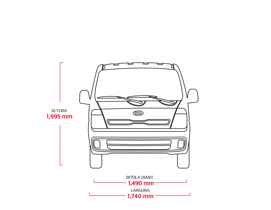 Kia Bongo Ficha Técnica e Especificações Kia Brasil