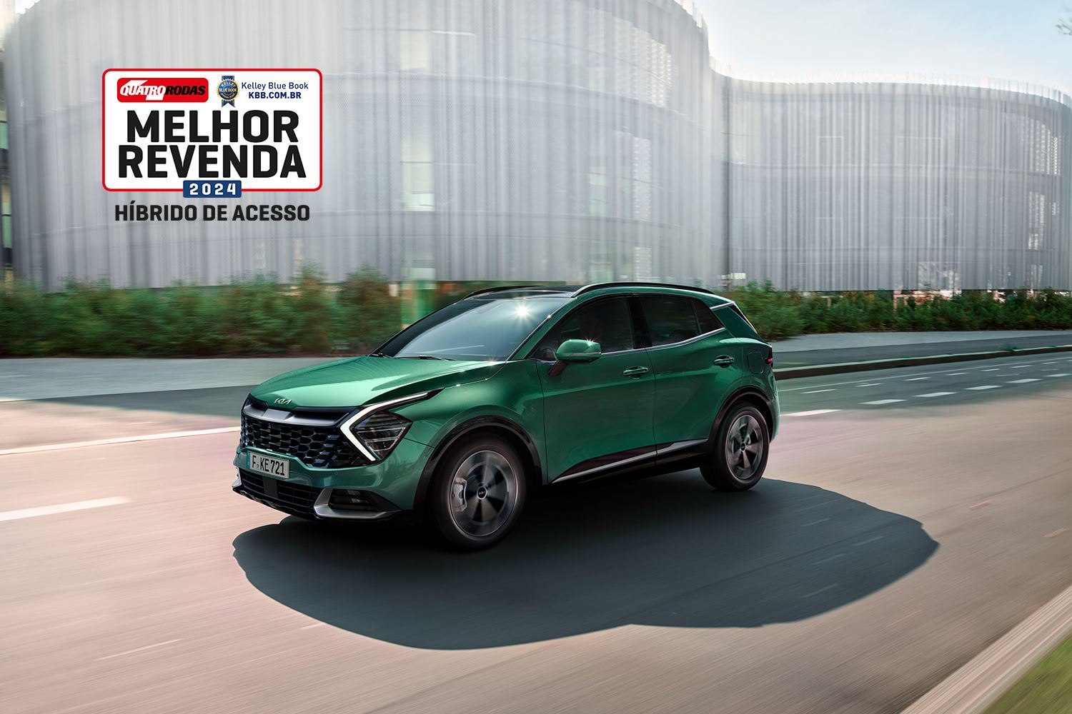 Kia Sportage é eleito a “Melhor Revenda 2024” pela Quatro Rodas