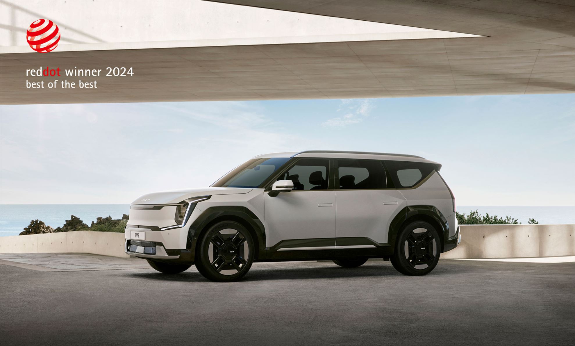 Kia EV9 vence o prêmio Red Dot ‘Best of the Best’