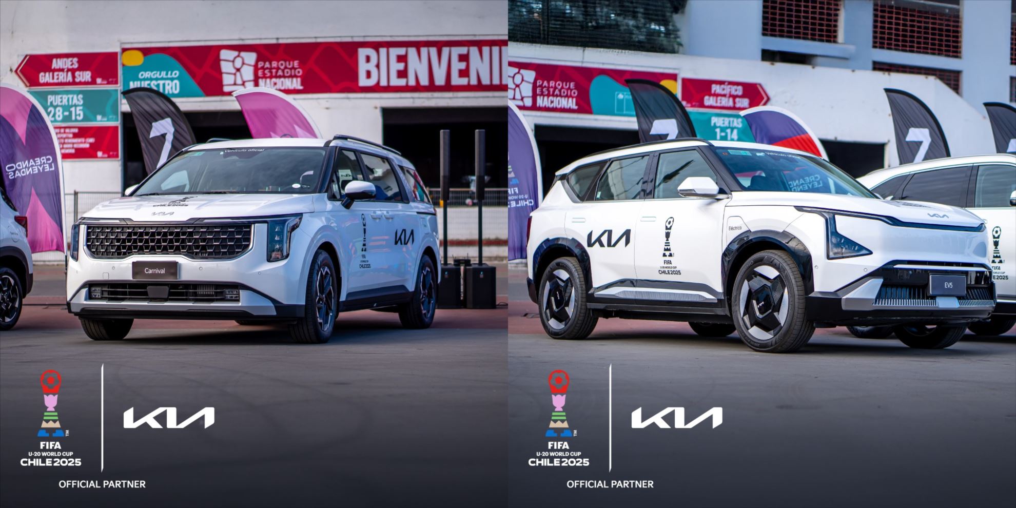 Kia patrocina Copa do Mundo Sub-20 da FIFA Chile 2025