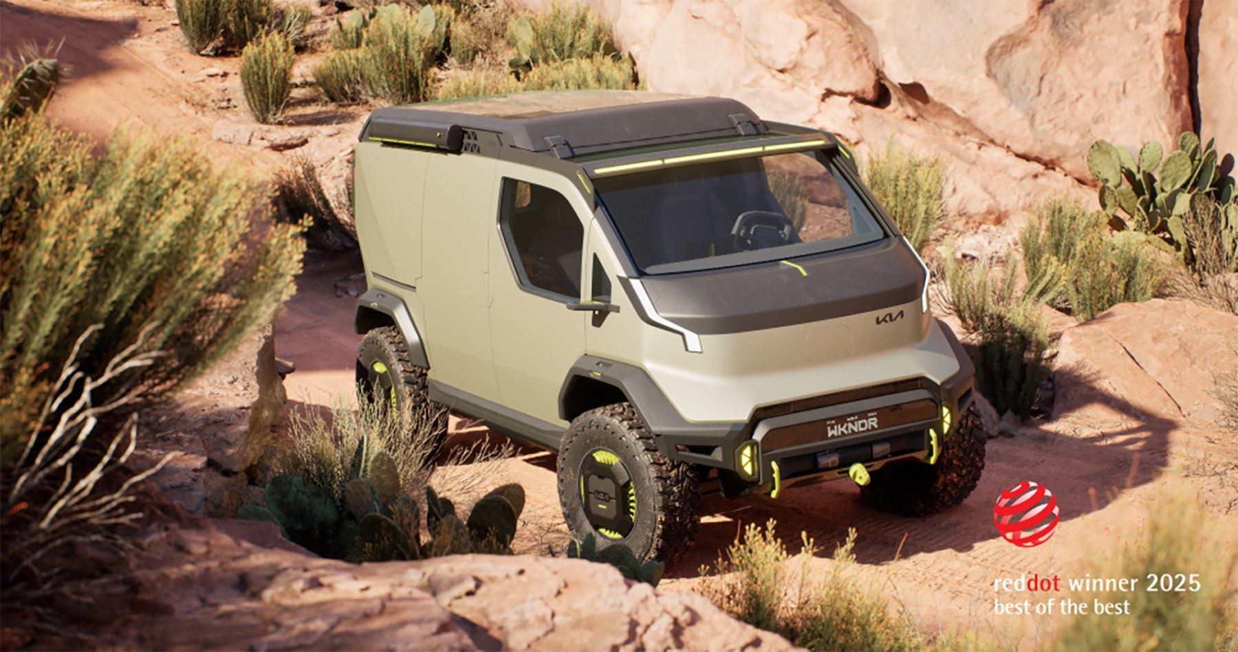 Kia conquista cinco prêmios no Red Dot Design Award 2025