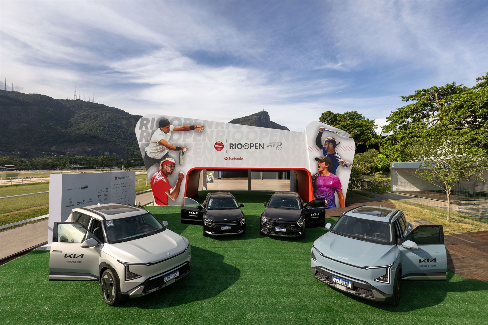 Kia realiza o transporte oficial do Rio Open 2025