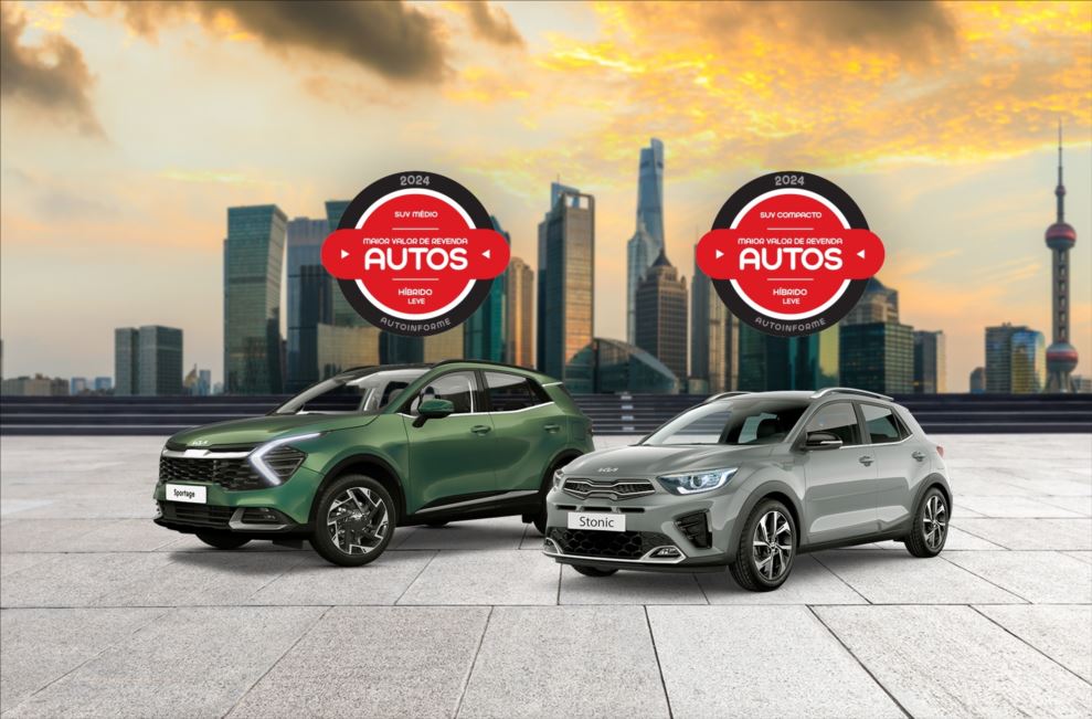 Sportage e Stonic têm menor desvalorização em 2024