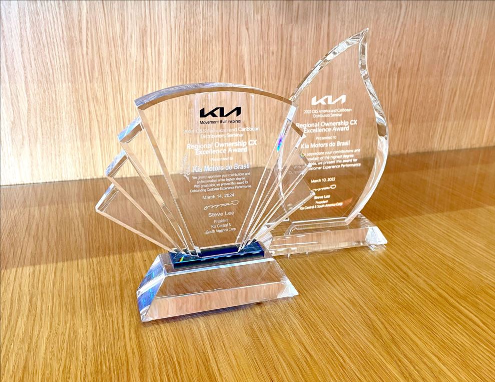 Kia Brasil é premiada por excelência na experiência do cliente